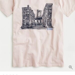 J.Crew DUMBO Manhattan Bridge Graphic Tee – Size M